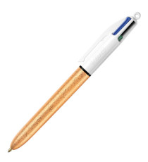 Penna a sfera scatto multifunzione 4 Colours Party - punta 1,0 mm - 4 colori - Bic - conf. 12 pezzi