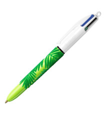 Penna a sfera scatto multifunzione 4 Colours Velours - punta 1,0 mm - 4 colori - Bic - conf. 12 pezzi