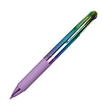 Penna a sfera scatto multifunzione 4 Multi Color - Rainbow pastel - colori assortiti - Osama - expo 24 pezzi