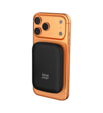 Power bank magnetico Blue Star Slim DG-P8 15W 5000 mAh compatibile MagSafe nero ricarica fast USB-C wireless fino a 15W