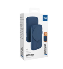 Power bank magnetico Blue Star Slim DG-P8 15W 5000 mAh compatibile MagSafe blu ricarica fast USB-C wireless fino a 15W
