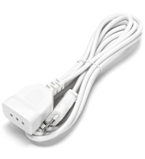 Prulunga 3 metri tipo tialiana spina:10A 250V presa:10A 250V 2P+E filo: H05VV-F 3G0.75mm IP20 uso interno