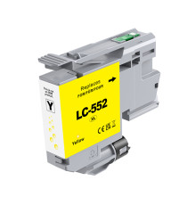 Cartuccia LC552XLY giallo ink pigmentato compatibile per Brother MFC-J3660DW,J3960DW capacità 1.500 pagine