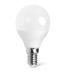 Lamapadina led G45 6W attacco E27 510 lumen 4000K luce naturale D45Hx80mm Equivalenza lampada incandescente 42W