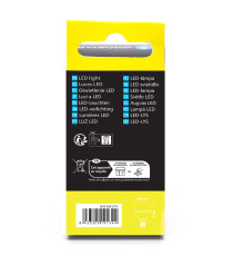 Lampadina led G45 6W attacco E14 500 lumen 4000K luce naturale D45Hx80mm Equivalenza lampada incandescente: 42W