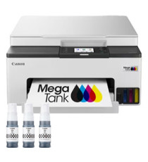 Canon Multifunzione Inkjet a colore - MAXIFY GX2051 - 3 flaconi di inchiostro nero a resa elevata aggiuntivi