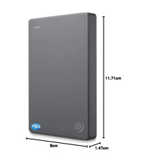 Hard Disk esterno portatile 1TB Seagate STJL1000400 Basic USB 3.0 Trasferimento dati USB 3.0 Superspeed
