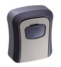 Cassetta di sicurezza per chiavi - combinazione meccanica - 9,5 x 11,5 x 4 cm - metallo - nero/grigio - Valex
