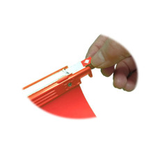 Cartella sospesa Joker - cassetto - interasse 39 cm - fondo V - 37 x 25 cm - rosso - Bertesi