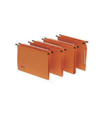 Cartella sospesa Signaletic - cassetto - interasse 33 cm - fondo U 30 mm - 33x25 cm - arancione - Rexel