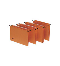 Cartella sospesa Signaletic - cassetto - interasse 33 cm - fondo U 30 mm - 33x25 cm - arancione - Rexel