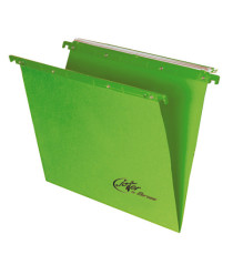 Cartelle sospese Joker - cassetto - interasse 33 cm - fondo V -  31,2 x 25 cm - colori assortiti - Bertesi - conf. 10 pe