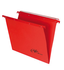 Cartelle sospese Joker - cassetto - interasse 39 cm - fondo V - 37 x 25 cm - colori assortiti - Bertesi - conf. 10 pezzi