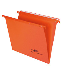 Cartelle sospese Joker - cassetto - interasse 39 cm - fondo V - 37 x 25 cm - colori assortiti - Bertesi - conf. 10 pezzi