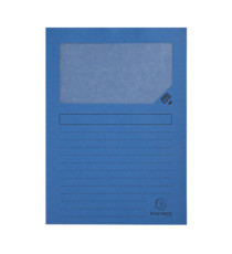 Cartellina a L con finestra Forever - 130g - A4 - colori assortiti - Exacompta - conf. 10 pezzi