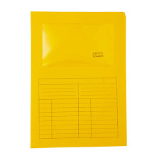 Cartellina a L con finestra Sintex - 120 gr - A4 - mix 5 colori - Blasetti - conf. 20 pezzi