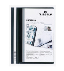 Cartellina ad aghi Duraplus - A4 - PP - nero - Durable