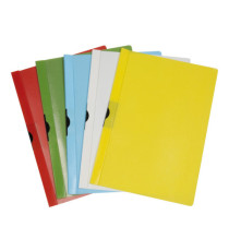 Cartellina con molla Spring File - A4 - dorso 8 mm - PP - bianco - Methodo