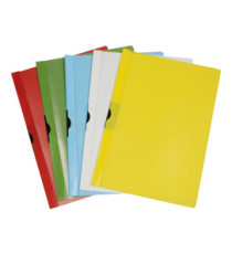 Cartellina con molla Spring File - A4 - dorso 8 mm - PP - verde - Methodo