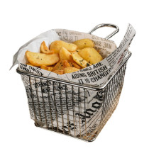 Cartine antigrasso per alimenti - 20 x 32,5 cm - fantasia journal - Leone - conf. 500 pezzi