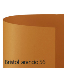 Cartoncino Bristol Color - 70 x 100 cm - 200 gr - arancio 56 - Favini - conf. 10 pezzi