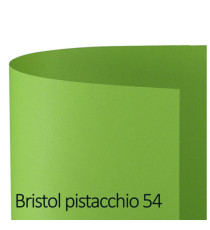 Cartoncino Bristol Color - 70 x 100 cm - 200 gr - pistacchio 54 - Favini - conf. 10 pezzi
