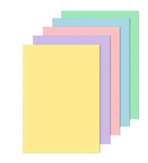 Carta Rismacqua - A3 - 90 gr - mix 5 colori - Favini - conf. 300 fogli