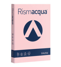 Carta Rismacqua - A4 - 200 gr - rosa 10 - Favini - conf. 125 fogli