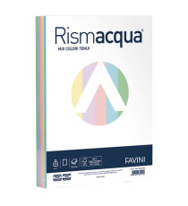 Carta Rismacqua - A4 - 90 gr - mix 5 colori - Favini - conf. 300 fogli