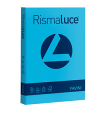 Carta Rismaluce - A4 - 200 gr - azzurro 55 - Favini - conf. 125 fogli