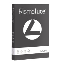 Carta Rismaluce - A4 - 200 gr - grafite 72 - Favini - conf. 125 fogli