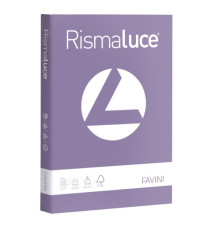 Carta Rismaluce - A4 - 200 gr - viola 49 - Favini - conf. 125 fogli