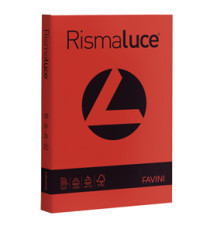 Carta Rismaluce - A4 - 90 gr - scarlatto 61 - Favini - conf. 300 fogli