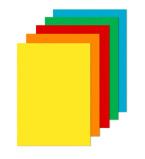 Carta Rismaluce Small - A4 - 200 gr - mix 5 colori - Favini - conf. 50 fogli