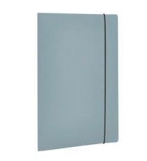 Cartella 3 lembi con elastico HOLOS - A4 - PP - azzurro - Fellowes