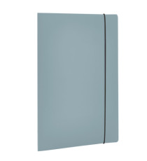 Cartella 3 lembi con elastico HOLOS - A4 - PP - azzurro - Fellowes