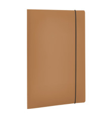 Cartella 3 lembi con elastico HOLOS - A4 - PP - marrone - Fellowes