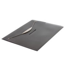 Cartella 3 lembi con elastico Swing - A4 - dorso 2 cm - PP- trasparente grigio - Fellowes