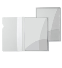 Cartella con doppia tasca Capri 69/2 - A4 - PVC - trasparente liscio - Sei Rota - conf. 5 pezzi