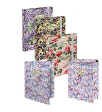 Cartella progetti Nature Flowers - 26 x 34 cm - dorso 7 cm - con elastico - Pigna