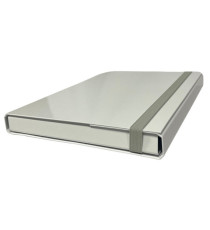 Cartella progetto - con elastico - dorso 3 cm - bianco - Starline
