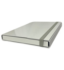 Cartella progetto - con elastico - dorso 3 cm - bianco - Starline
