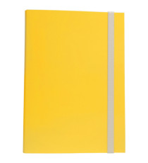 Cartella progetto - con elastico - dorso 3 cm - giallo - Starline