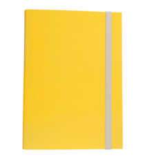 Cartella progetto - con elastico - dorso 3 cm - giallo - Starline