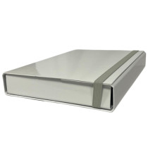 Cartella progetto - con elastico - dorso 5 cm - bianco - Starline