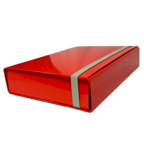 Cartella progetto - con elastico - dorso 7 cm - rosso - Starline