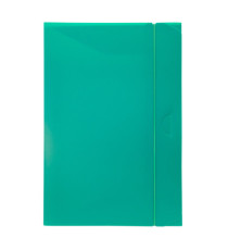 Cartella progetto con elastico - 24 x 35 cm - dorso 3 cm - verde - Fellowes