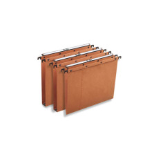 Cartella sospesa - cassetto Ultimate - interasse 33 cm - fondo U 30 mm - 31,6x25 cm - avana - Elba