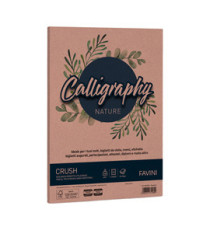 Carta Calligraphy Nature Crush - A4 - 120 gr - mandorla - Favini - conf. 50 fogli