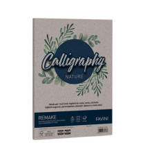 Carta Calligraphy Nature Remake - A4 - 120 gr - scoglio - Favini - conf. 50 fogli